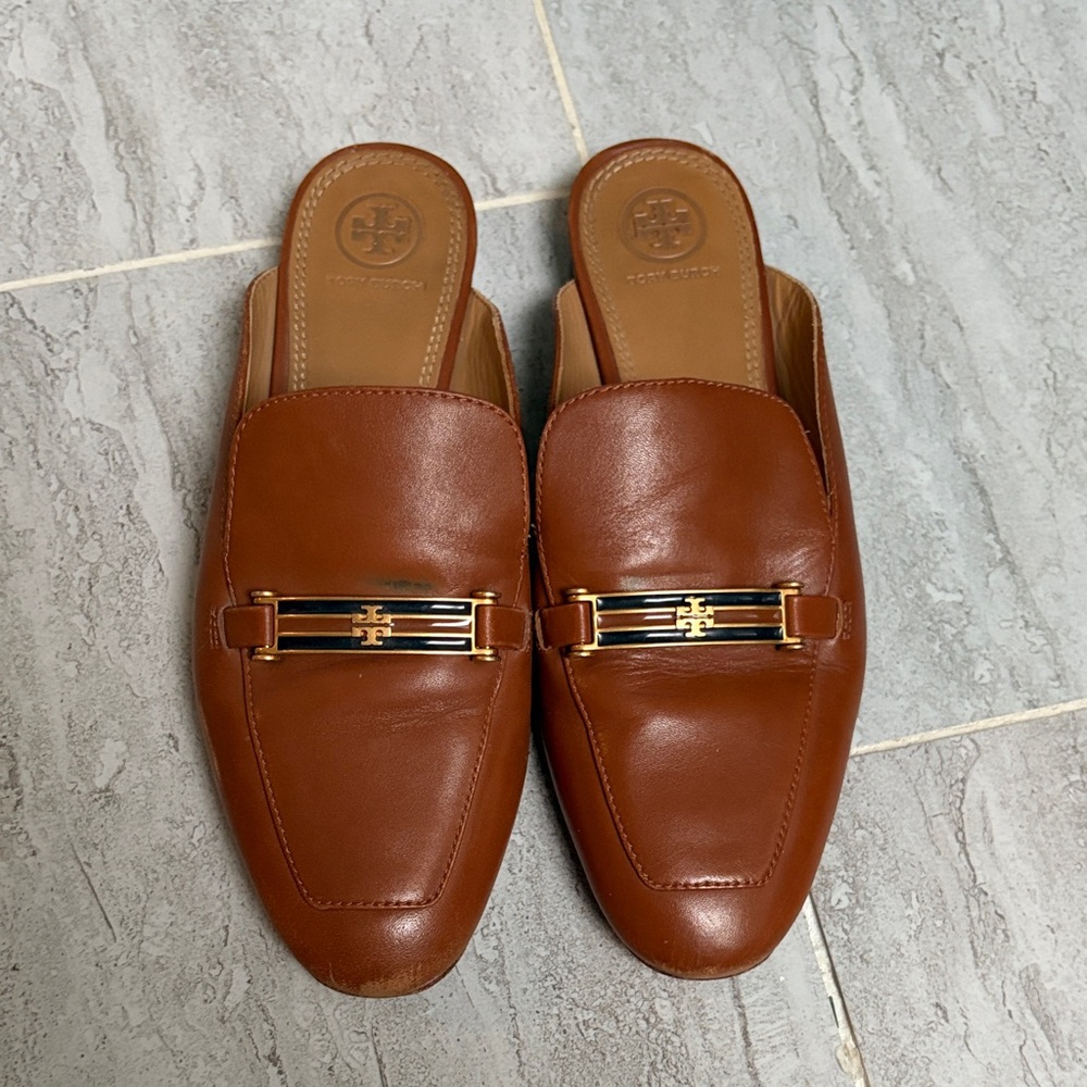Tory Burch Amelia Backless Loafer size 8